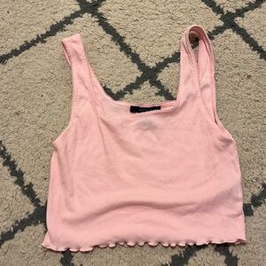 Forever 21 pink crop top